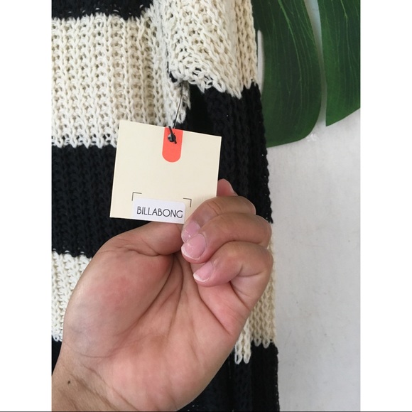 Billabong Knit Sweater Stripe Medium - Picture 8 of 11